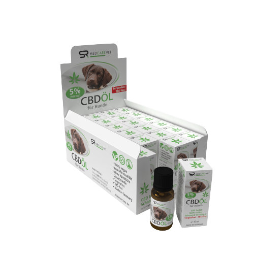 SR MedCare VET CBD-Öl für Hunde 24x10ml