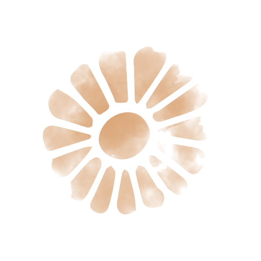 painted flower graphic