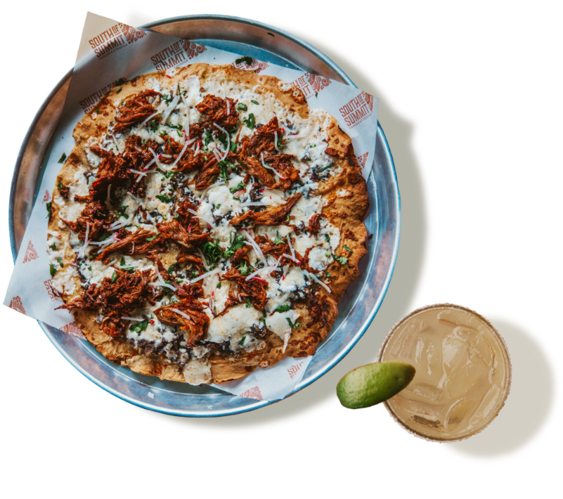 pizza and margarita