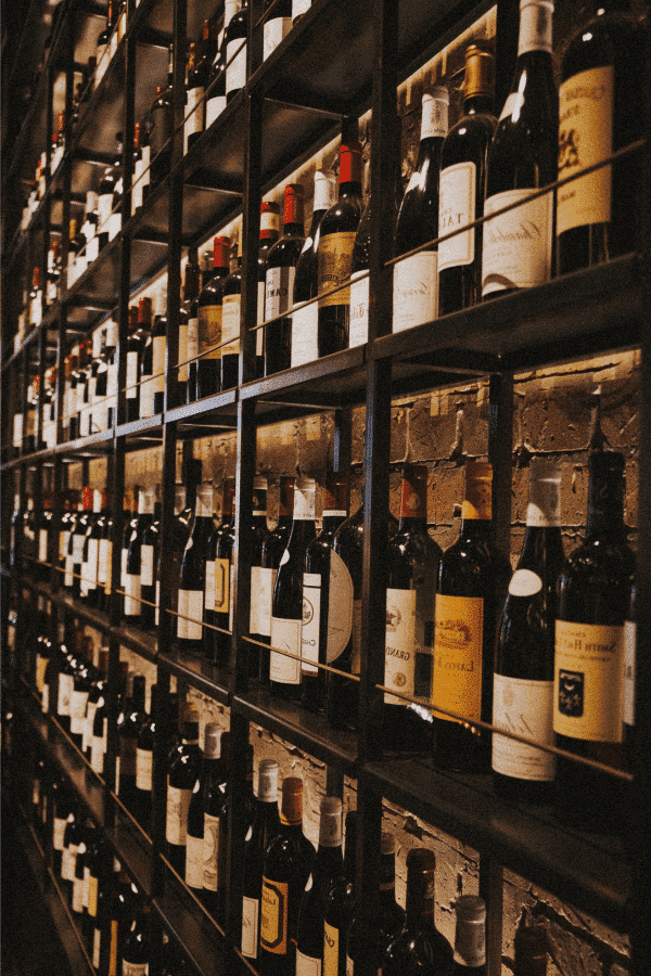 Wine bottles protected by software development