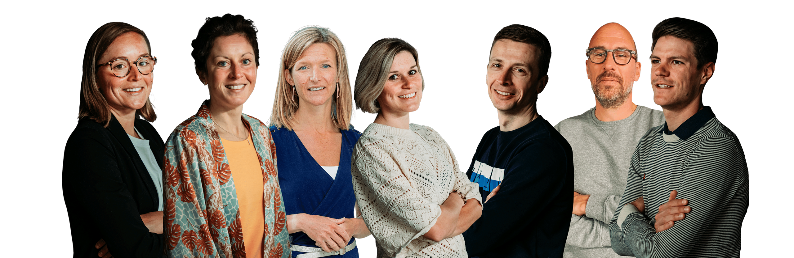 Groepsfoto team van experten