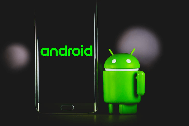 Android Technology Stack Photo with Android Green Animated Illustration