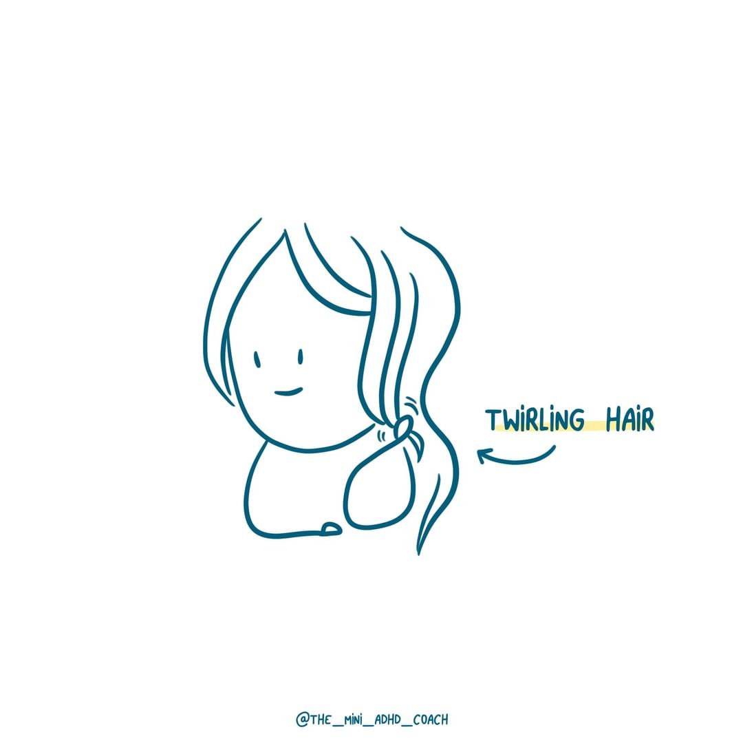 Twirling Hair