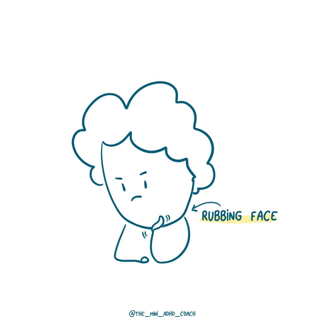 Rubbing Face