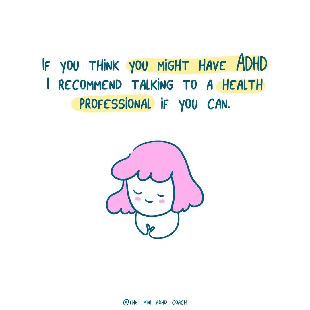 If you think you might have ADHD I recommend talking to a health professional if you can.