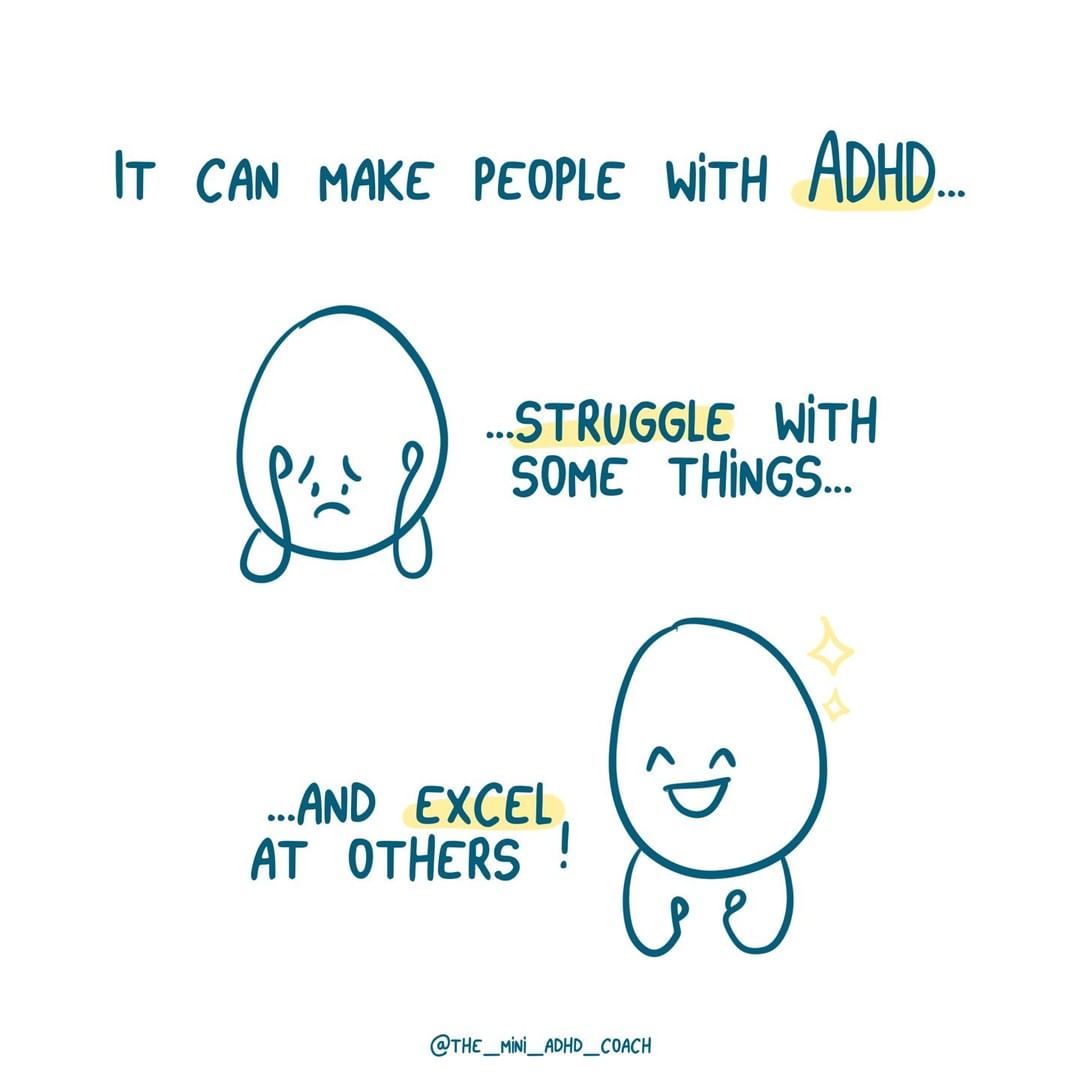 It can make people with ADHD...