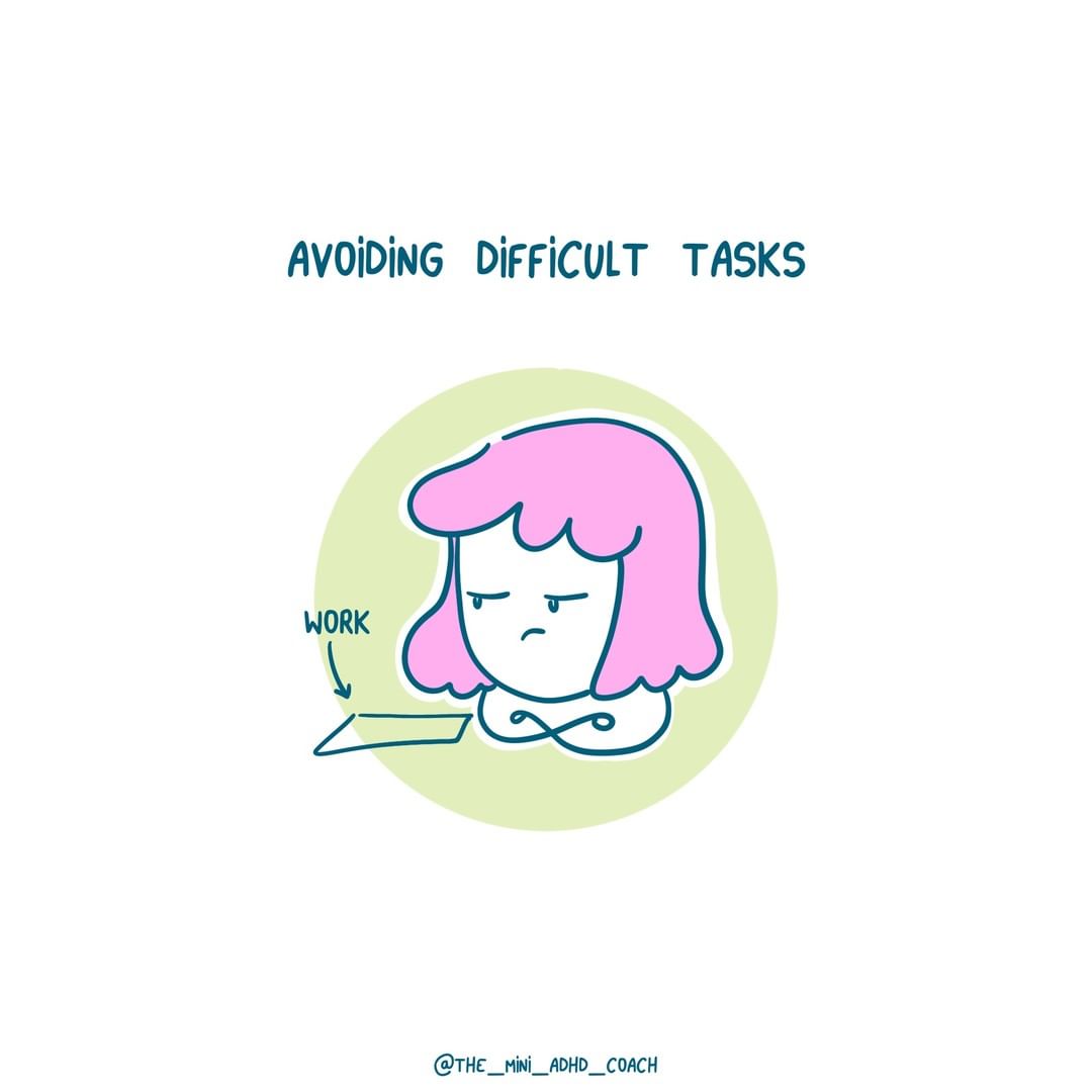 Avoiding difficult tasks