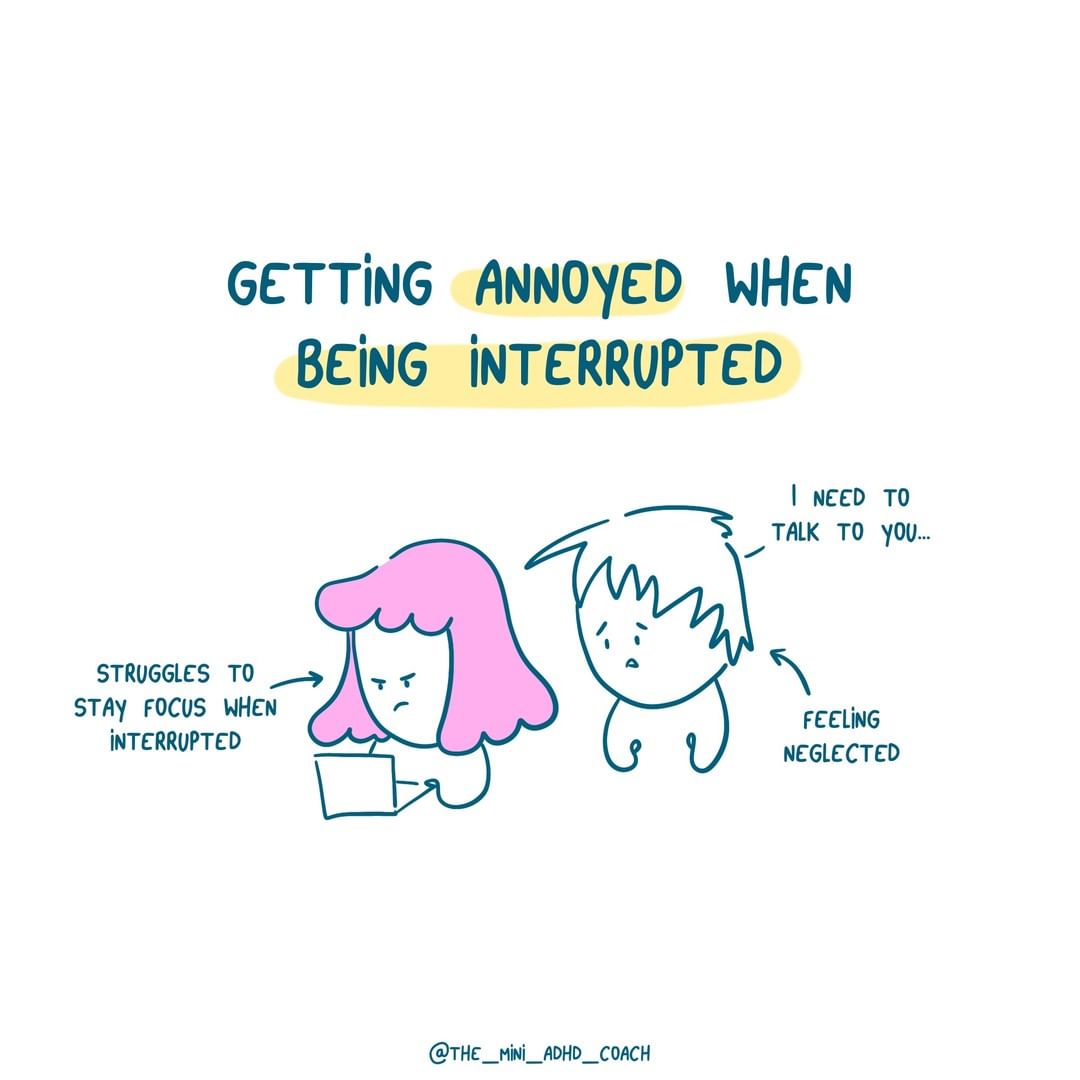 Getting Annoyed When Being Interrupted