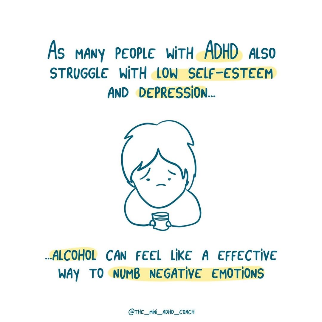ADHD addiction alcohol