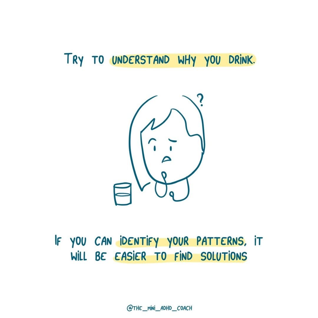 Help alcohol drinking ADHD