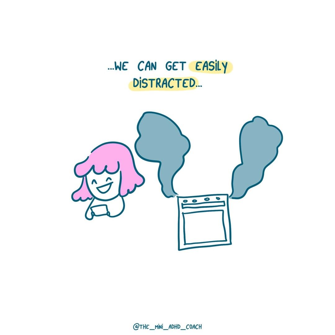 ADHD and cooking accidents