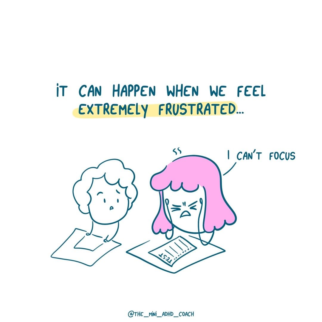 it can happen when we feel extremely frustrated...