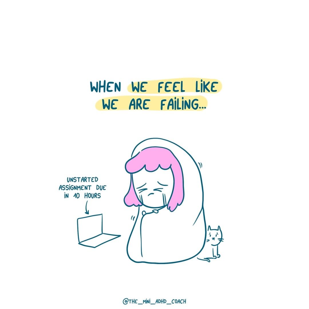 when we feel like we are failing...