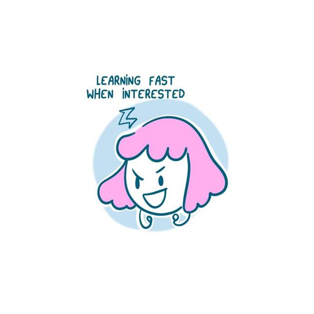learning fast when interested