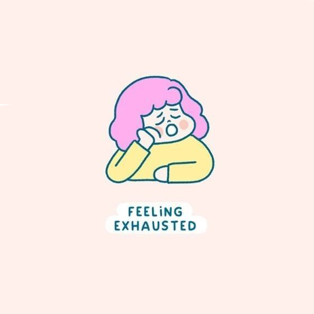 feeling exhausted