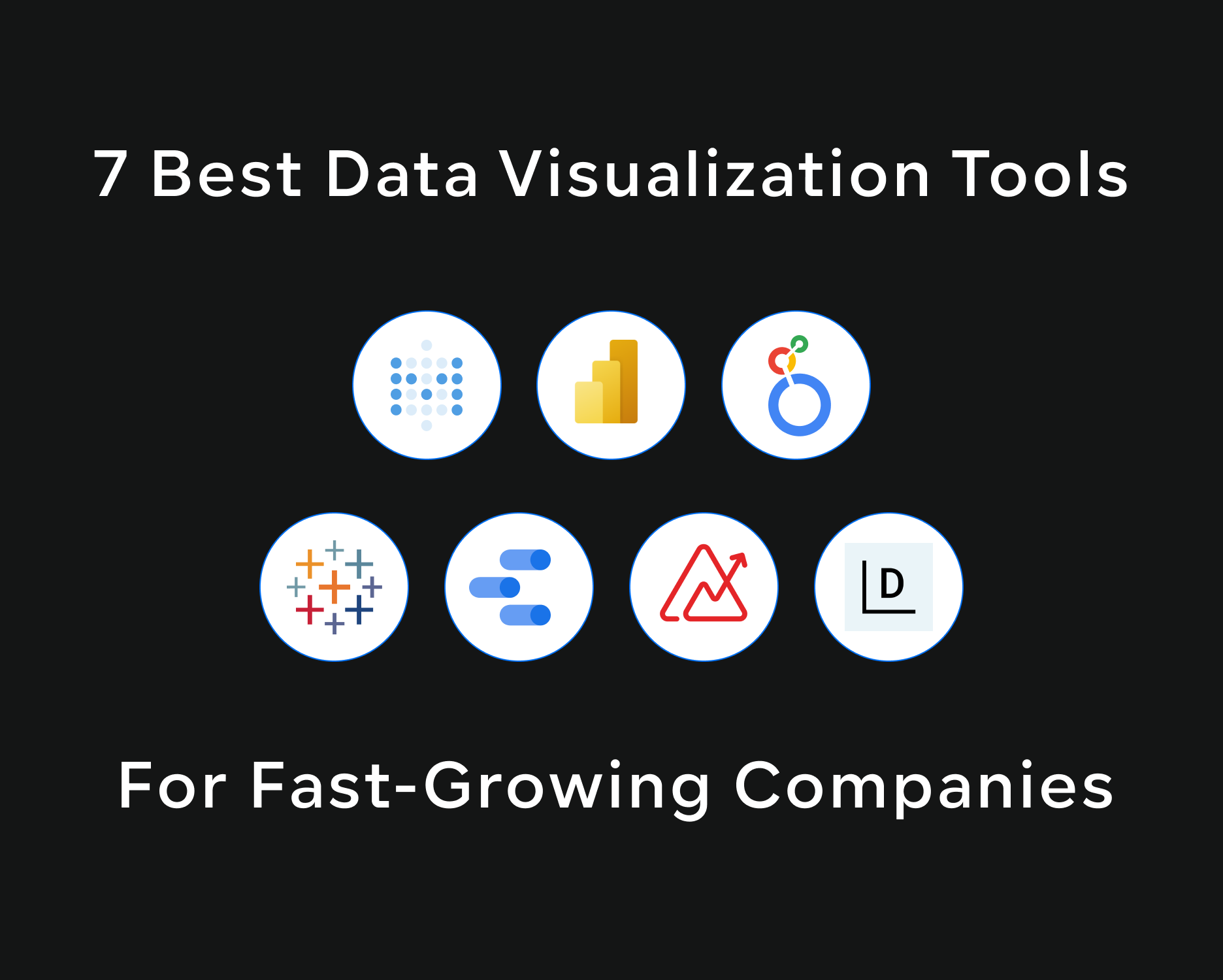 7 Best Data Visualization Tools for Fast-Growing Companies - Weld Blog