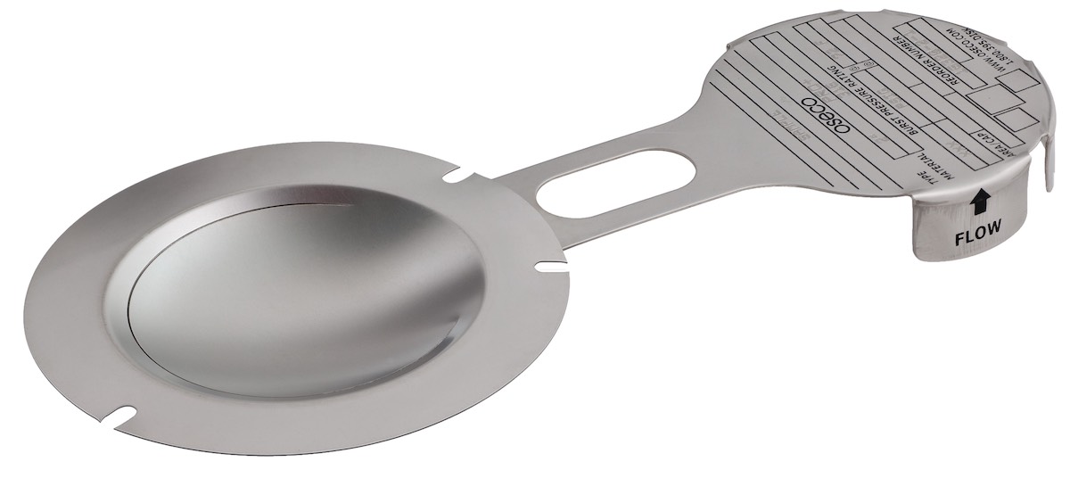 Precision Reverse Operating Rupture Disc (PRO+KRGL) OsecoElfab