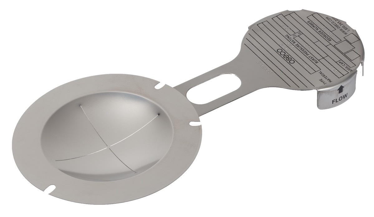 Precision Scored Reverse Rupture Disc (PSR) OsecoElfab