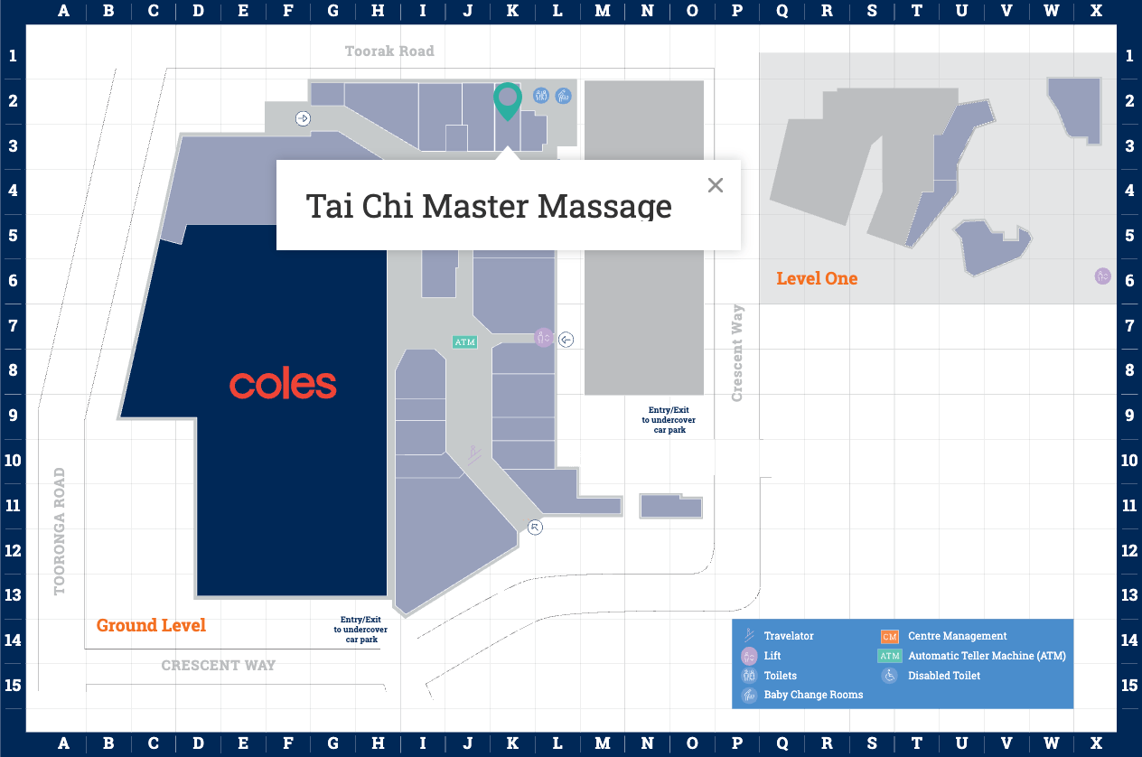 Brandon Park Shopping Centre Map Tooronga Village