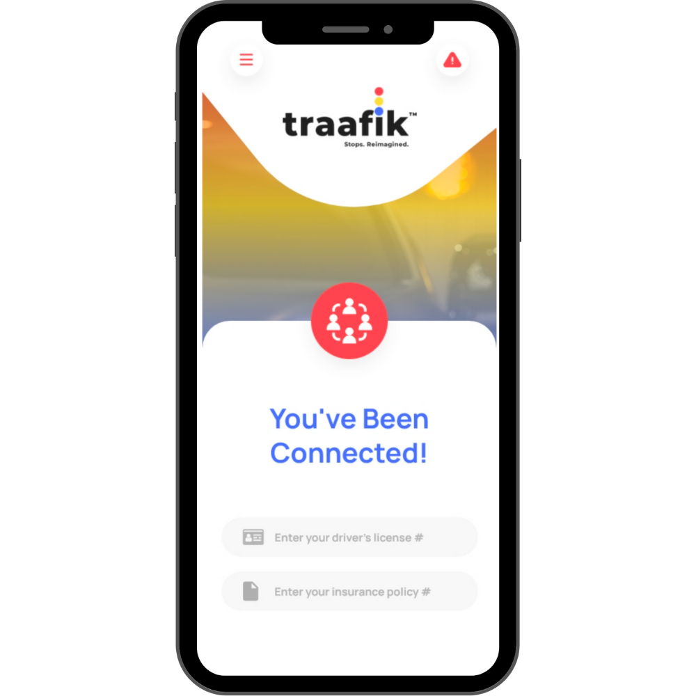 Mobile App, interactions between Police Officers and Drivers Safer, routine traffic stops, Distant e-citations
