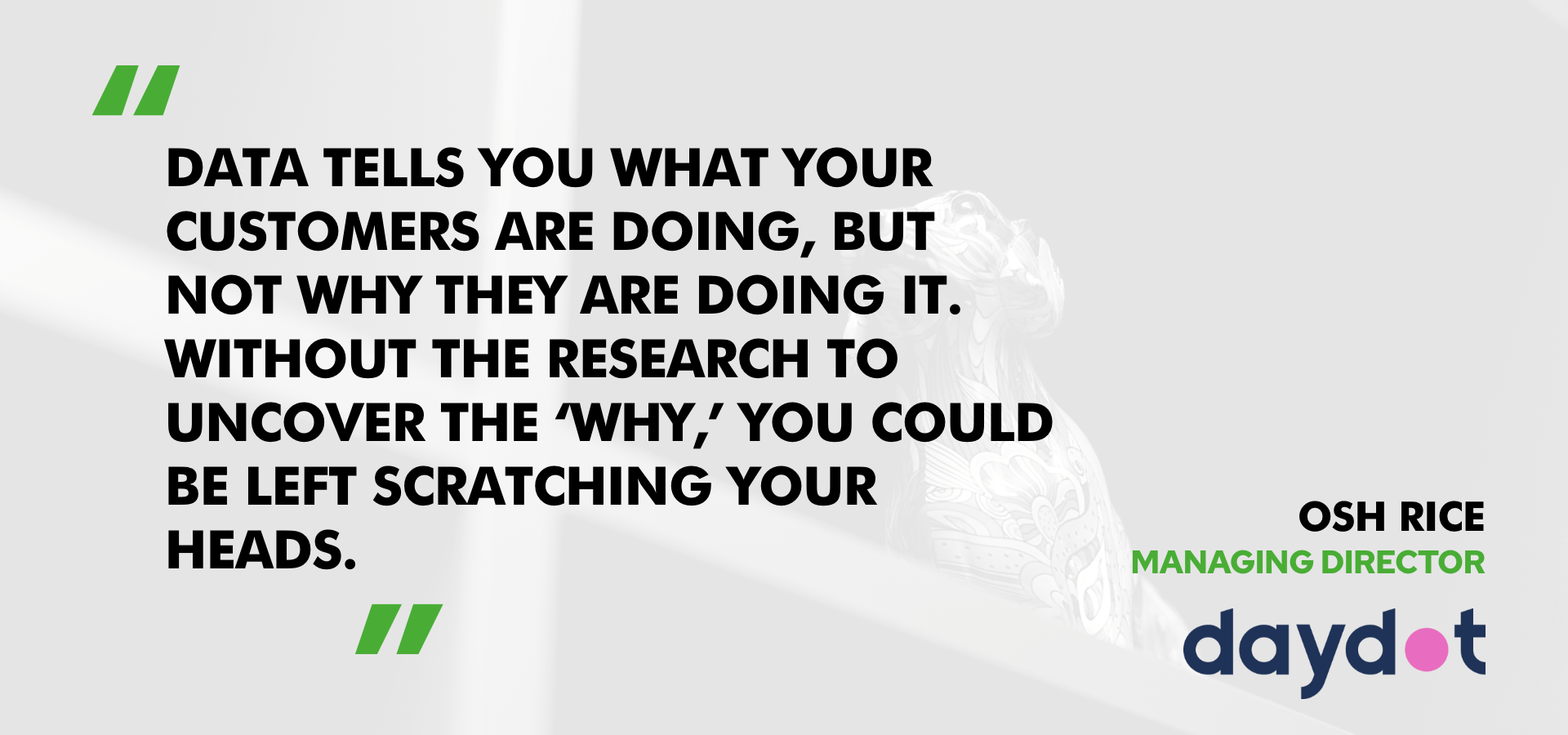 Osh Rice on how to improve your customer decision journey for better conversion