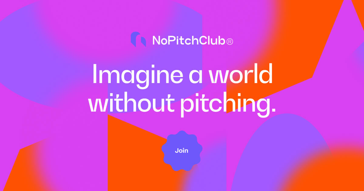 Imagine a World Without Pitching No Pitch Club