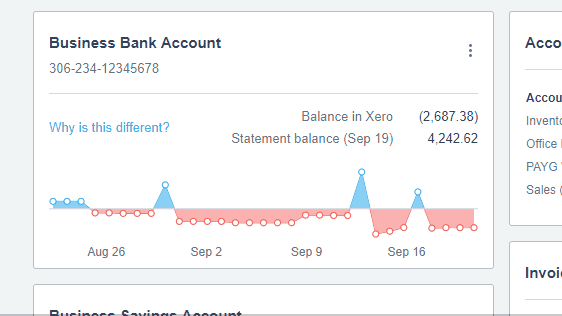 Xero bank reconciliation reports
