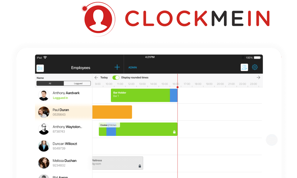 KeyPay's iPad app Clock Me In for online timesheets and clock-in tools