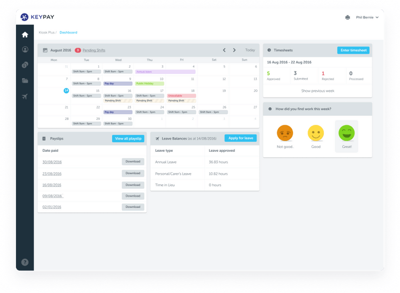 Employee Self Service KeyPay NZ