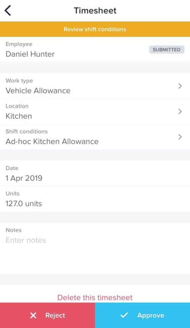 WorkZone leave requests