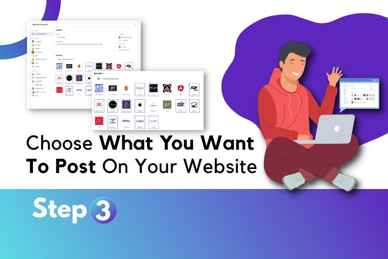 Step 3 of selling products online on Fynd Platform.
