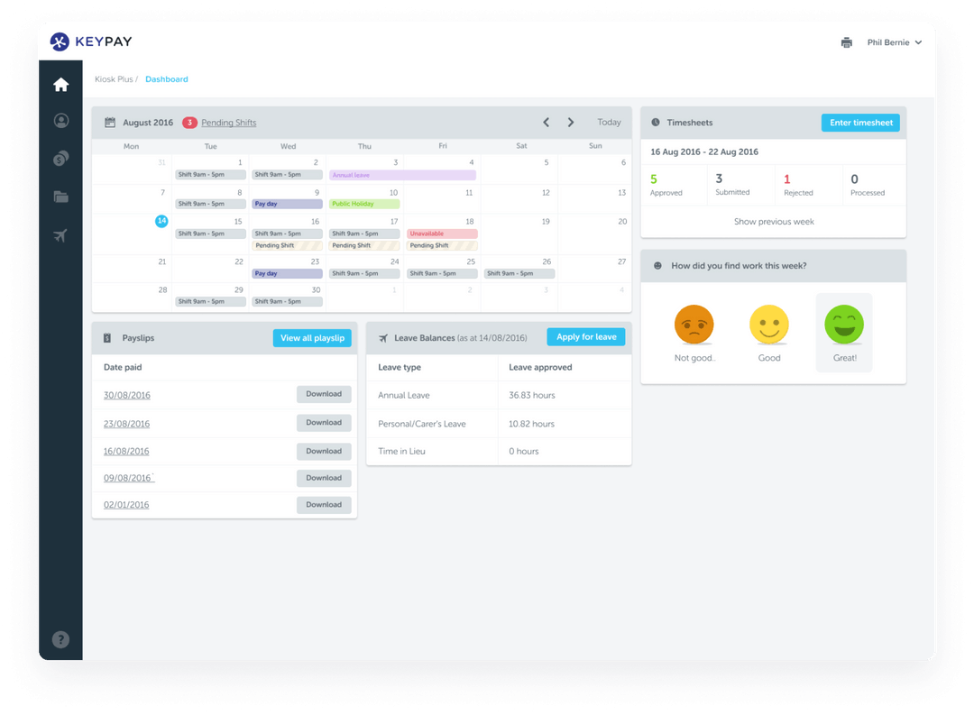 Employee Self Service | KeyPay UK