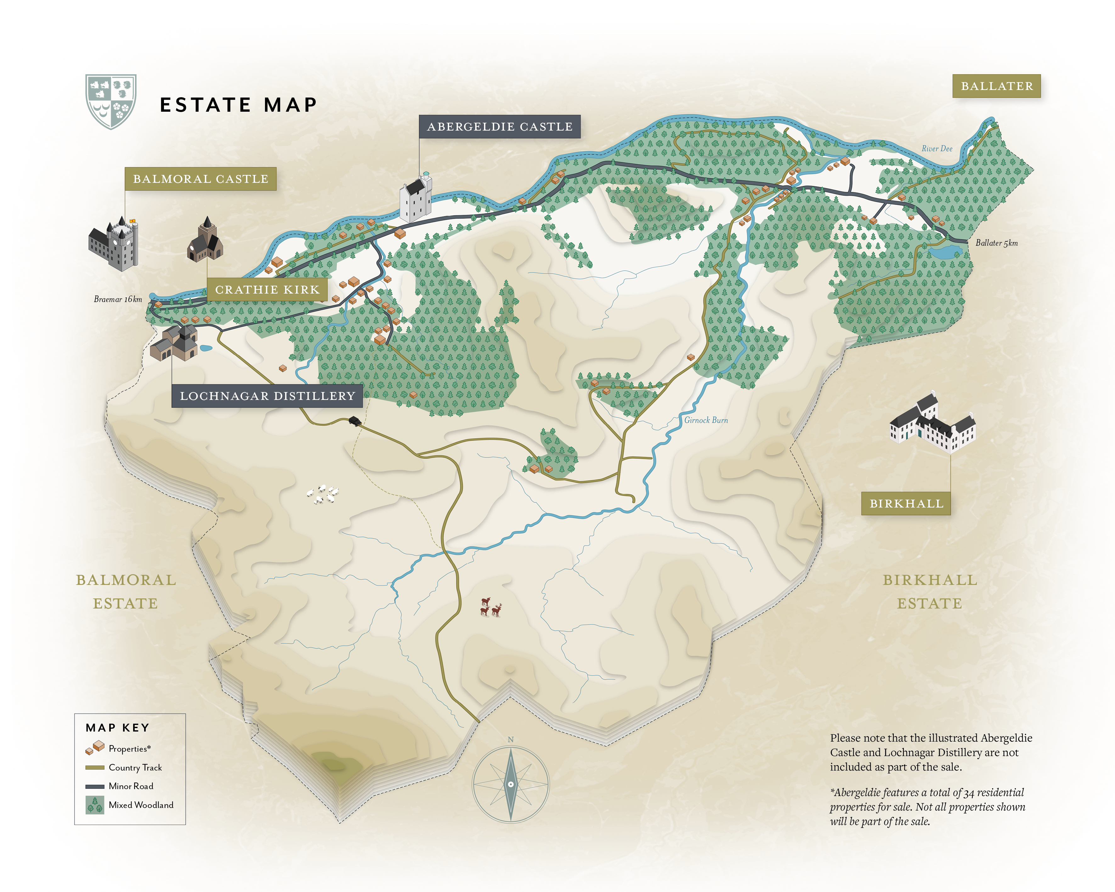 Estate map