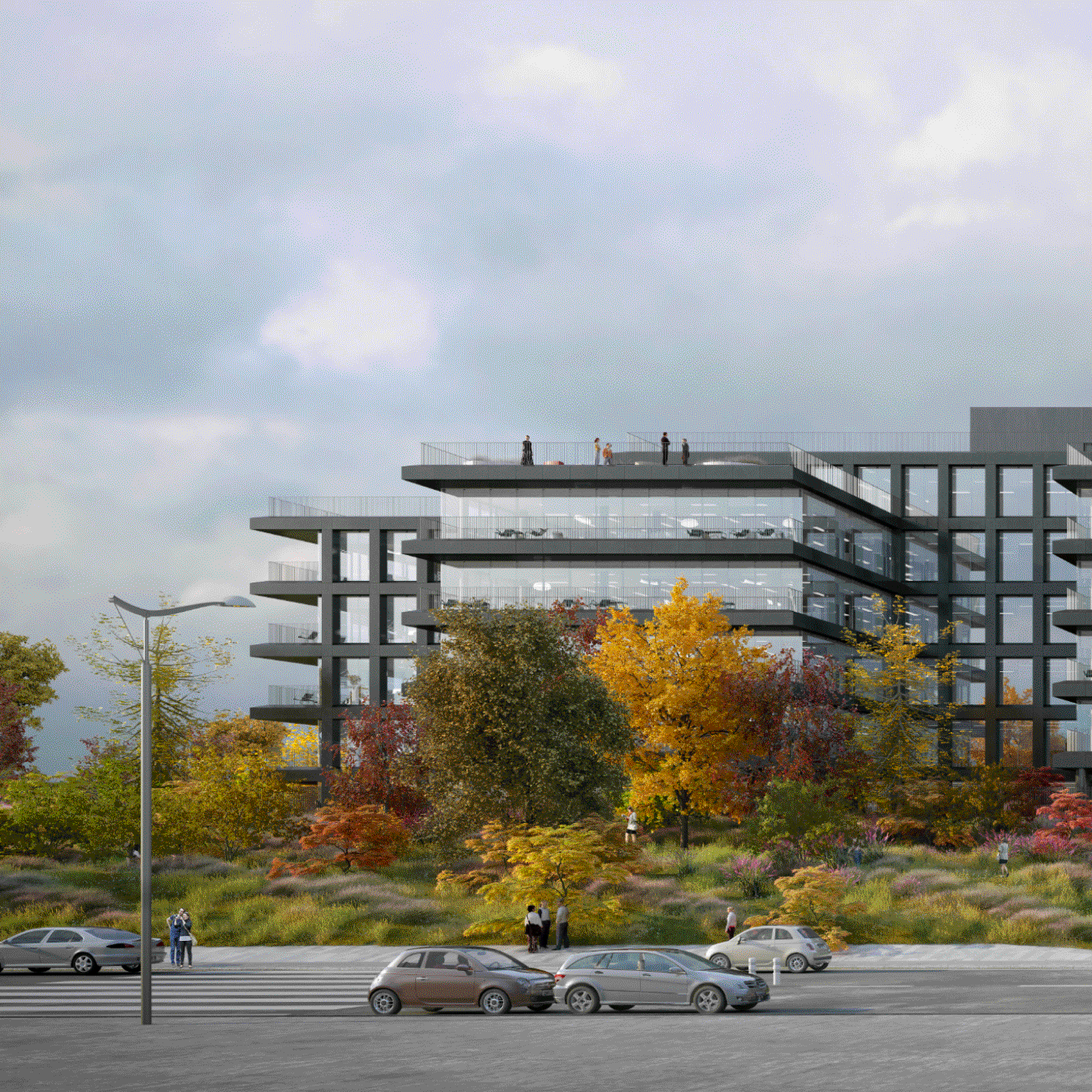 1 - image architecture batiment blaaack axa im
