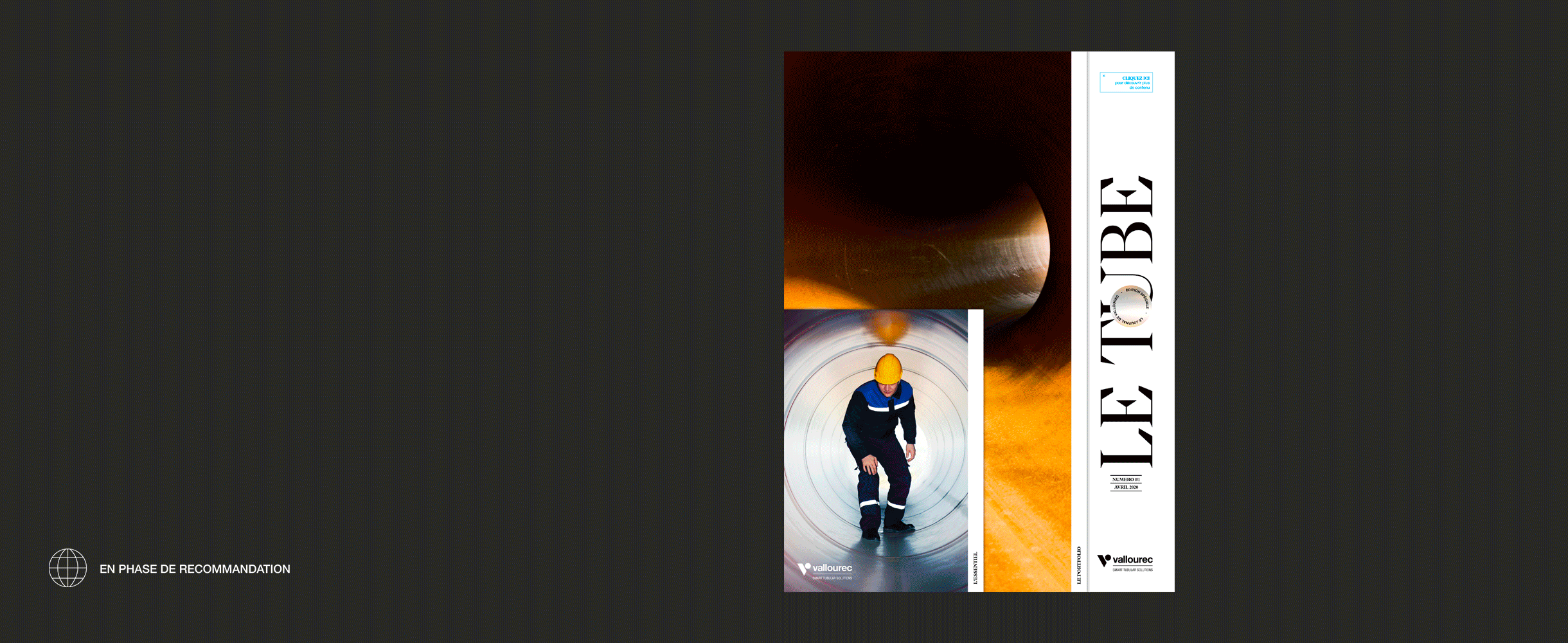 3 - composition du journal the tube par vallourec