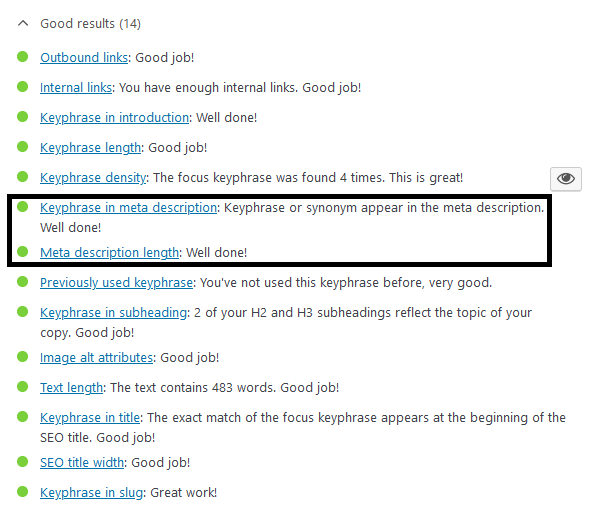 Yoast SEO Plugin