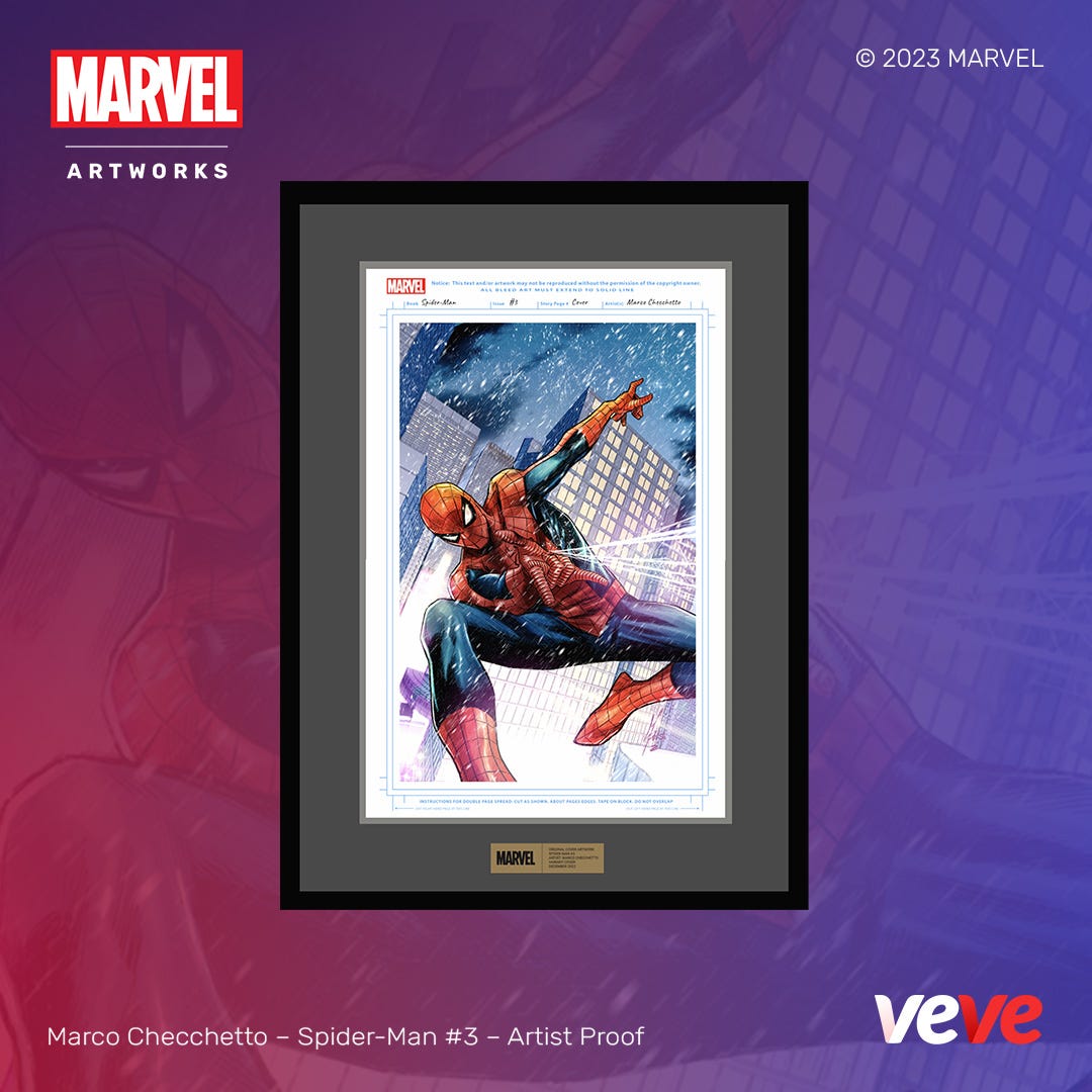 Marvel Artworks: Marco Checchetto — Spider-Man #3 - VeVe Digital ...