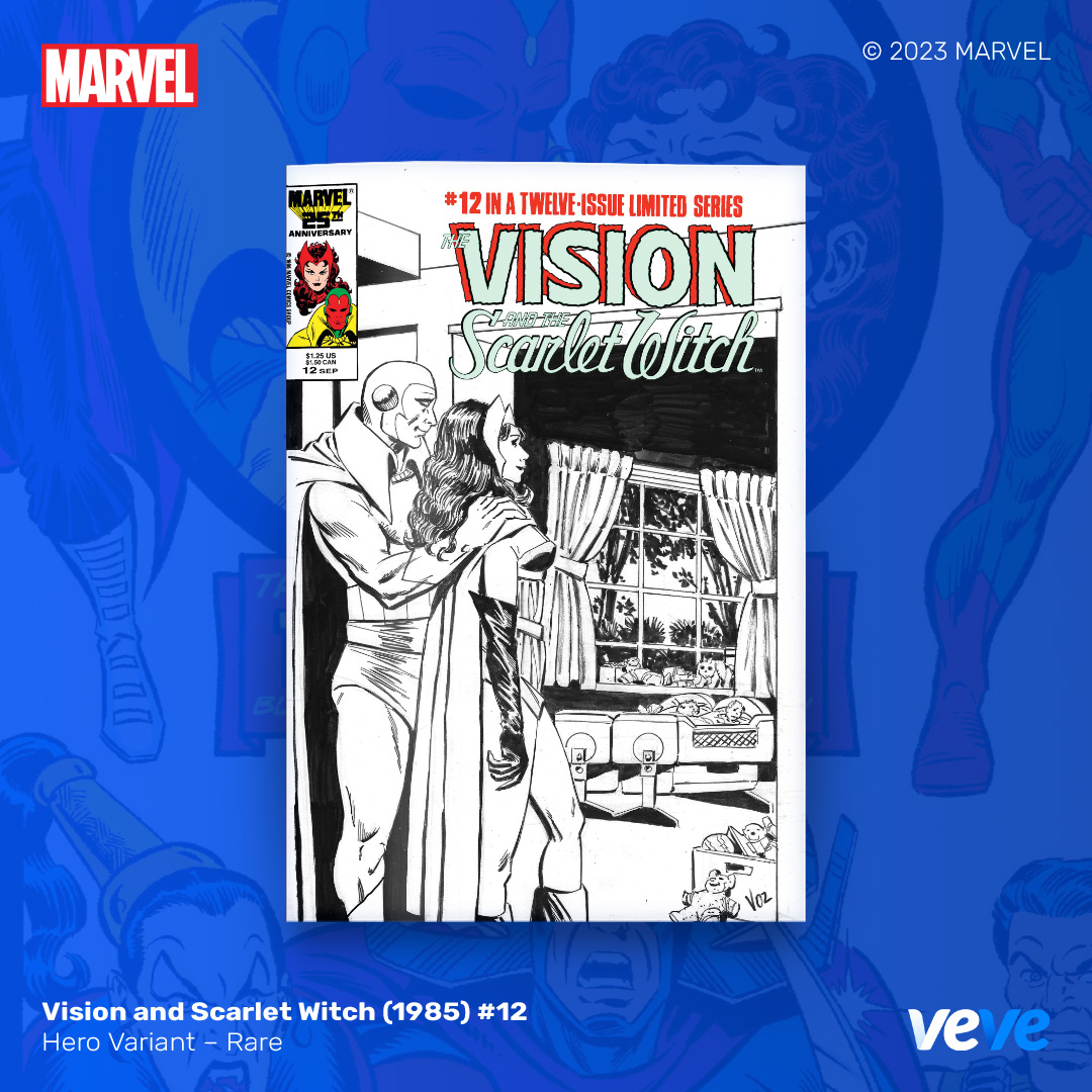 Marvel Digital Comics — Vision and the Scarlet Witch (1985) #12 - VeVe ...