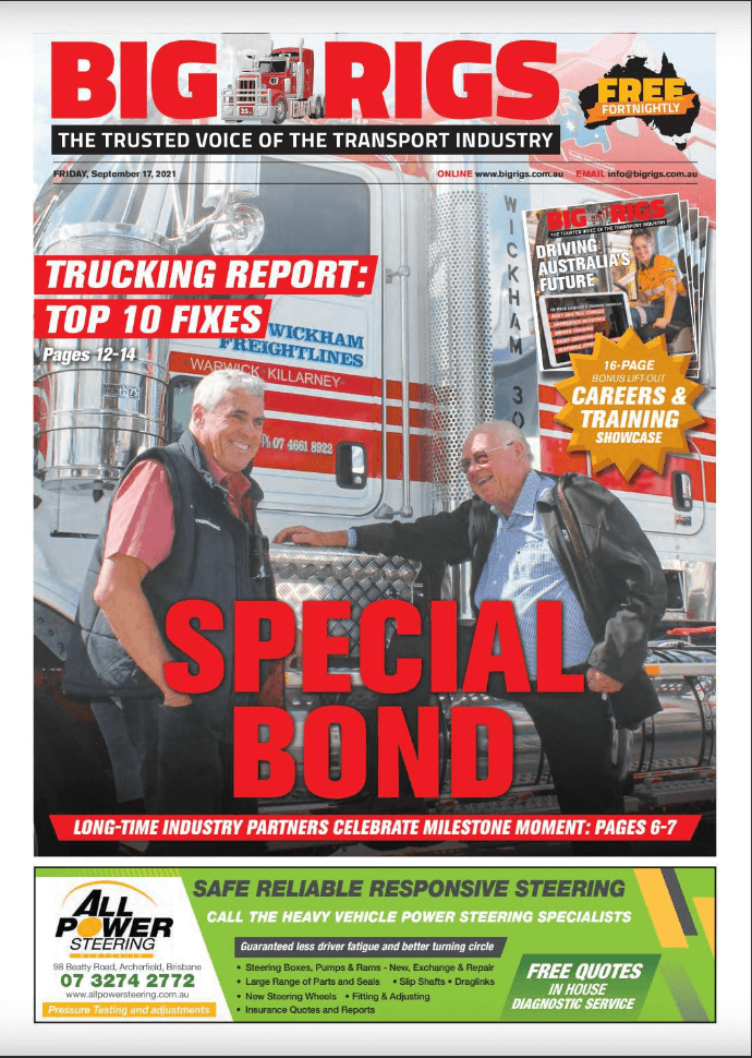 Cover Story on 'Big Rigs'