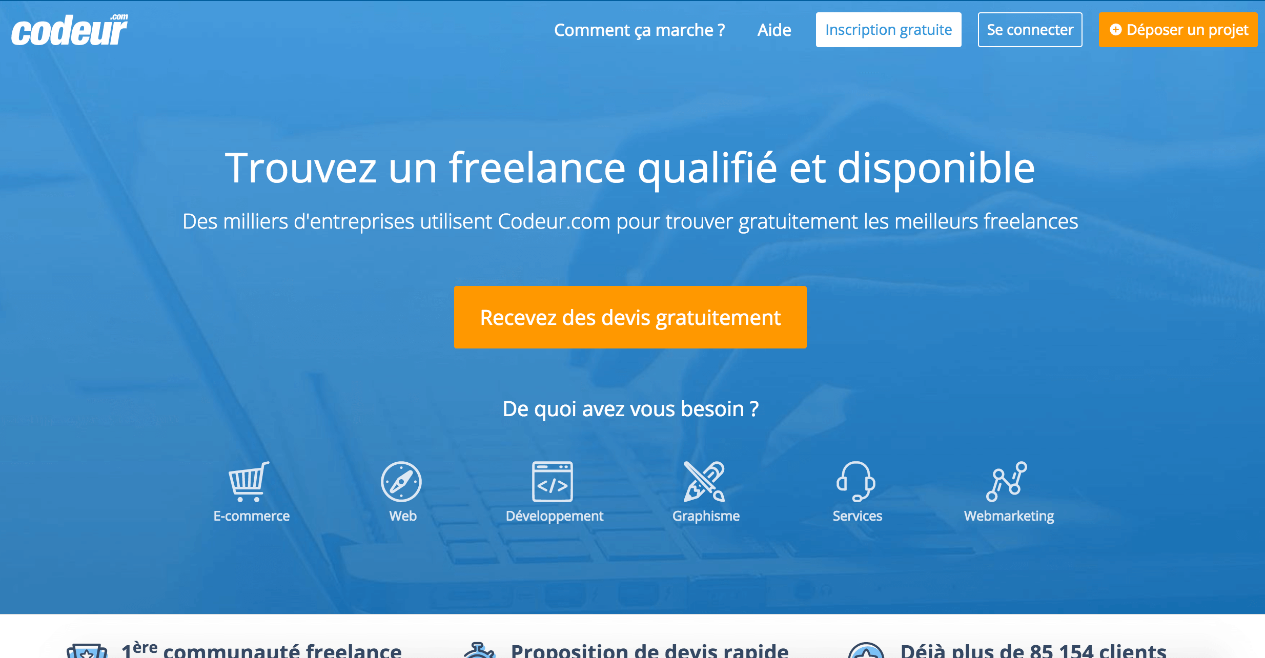 Codeur.com, l'un des meilleurs sites pour trouver un freelance rapidement