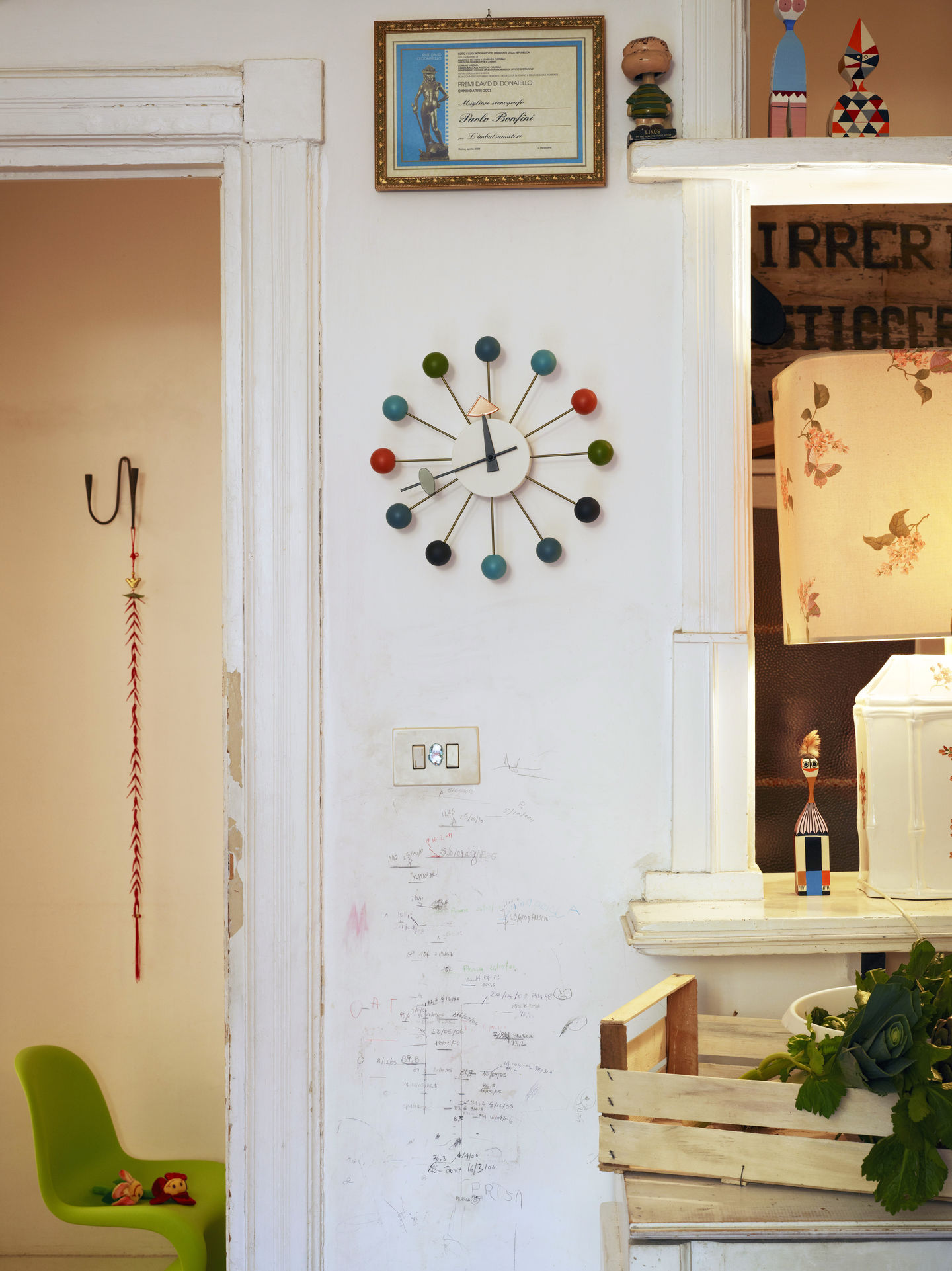 Ball clock vitra 2rom
