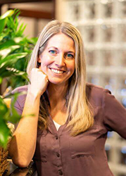 Angela, a patient and treatment coordinator at PGA Dentistry.