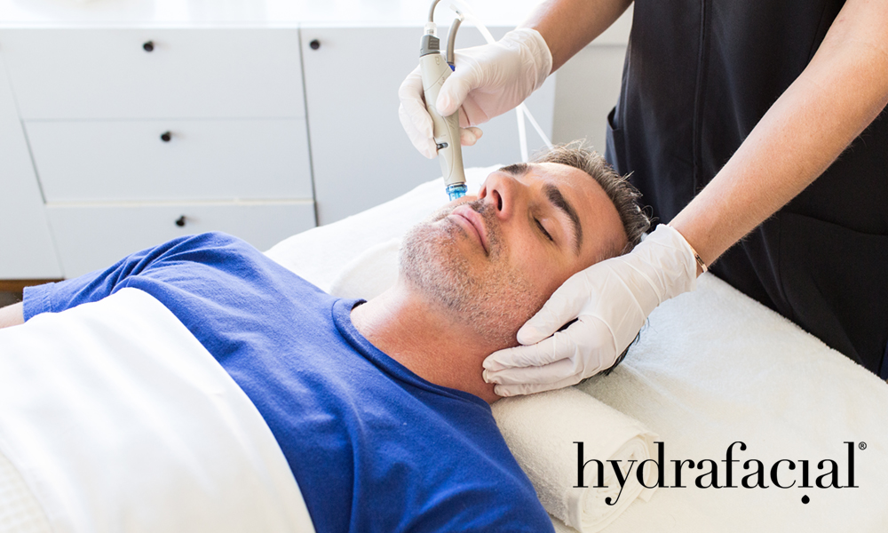 HydraFacial male medspa
