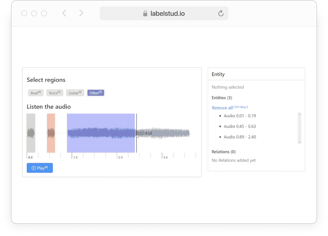 screenshot labelstud