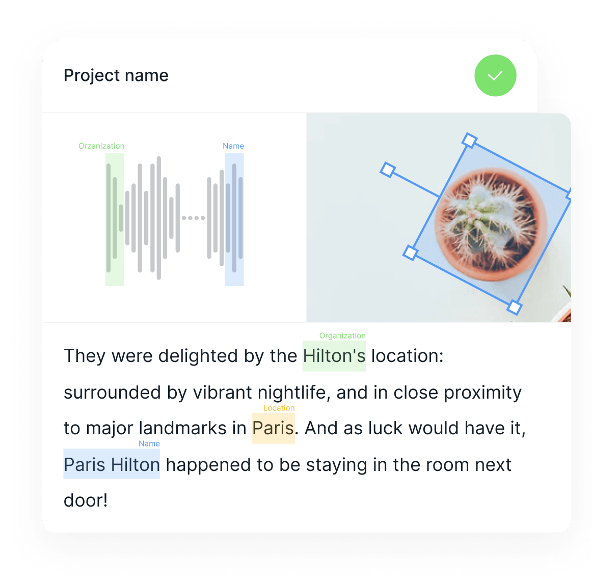 customization for your data