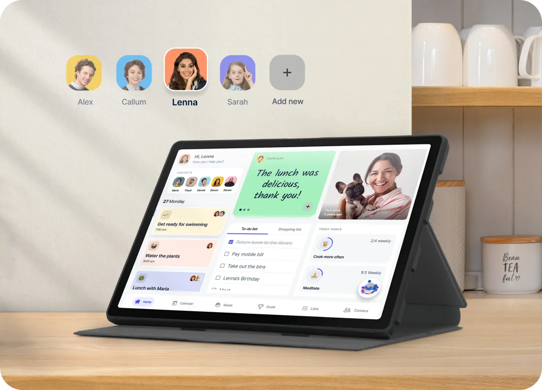 aKin assistive technology can help people living with a disability to manage their homes and lives