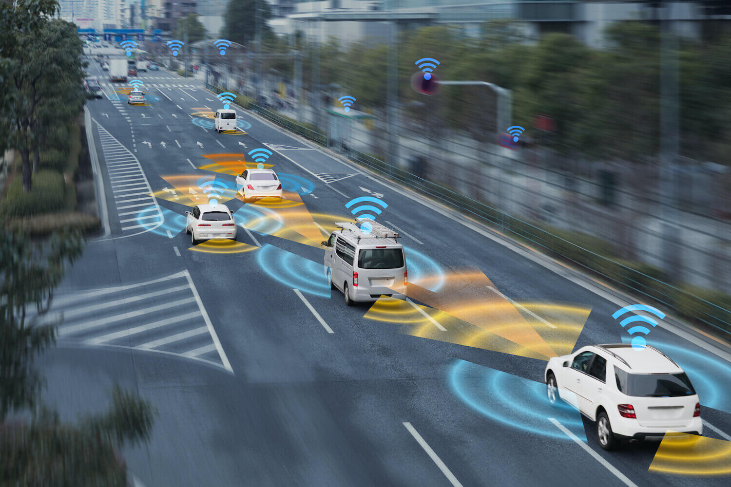 Connected and autonomous vehicles
