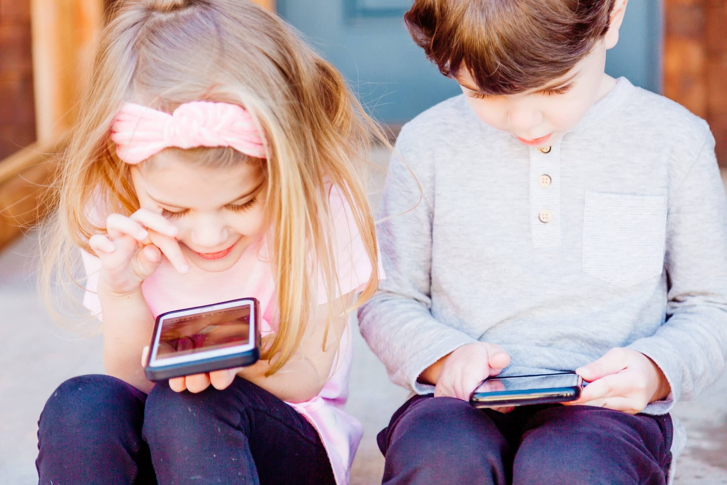 Kids Playing with Apps