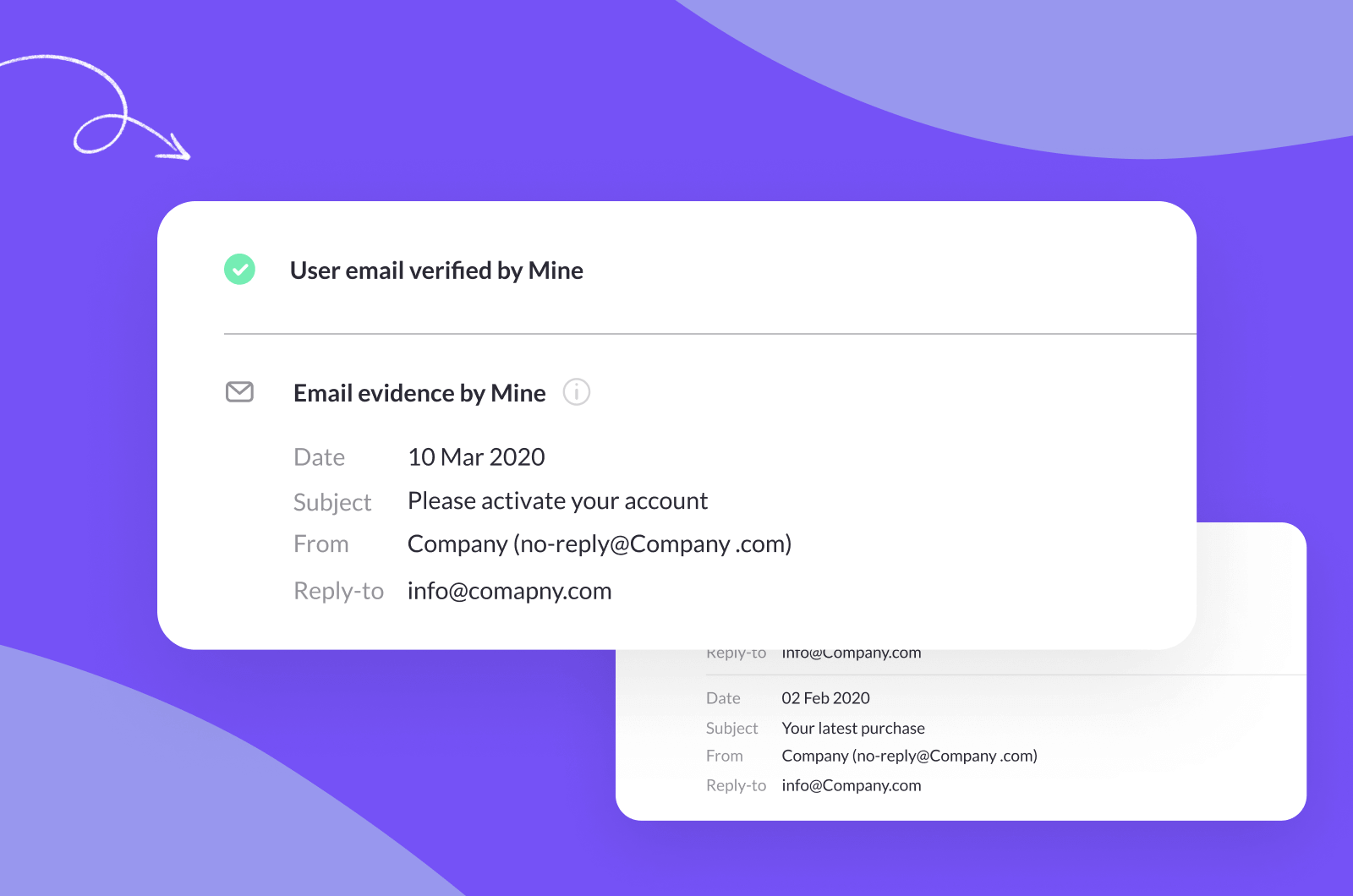 Evidence by Mine for Business