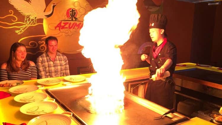 Azuma Sushi Bistro expands for hibachi tables
